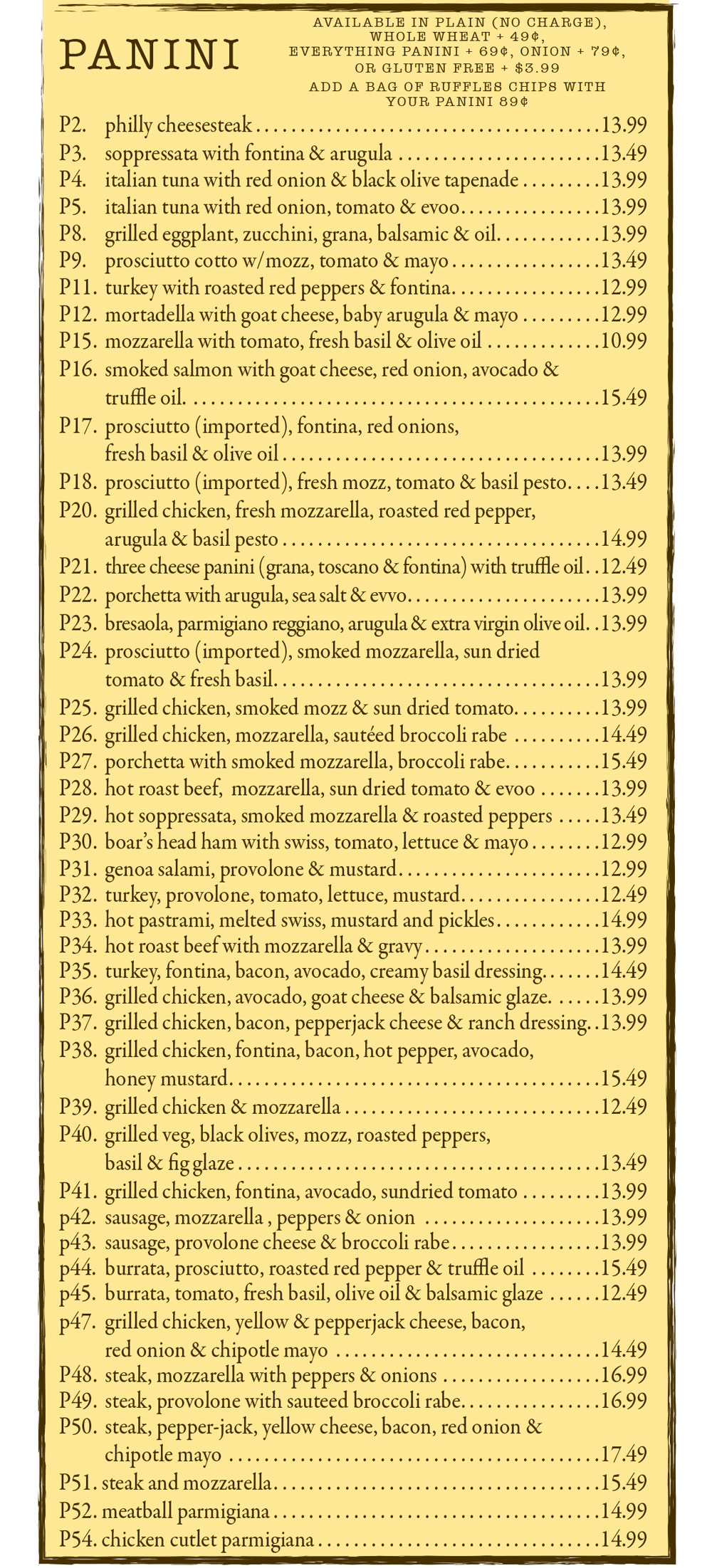 Bensonhurst Location Menu photos