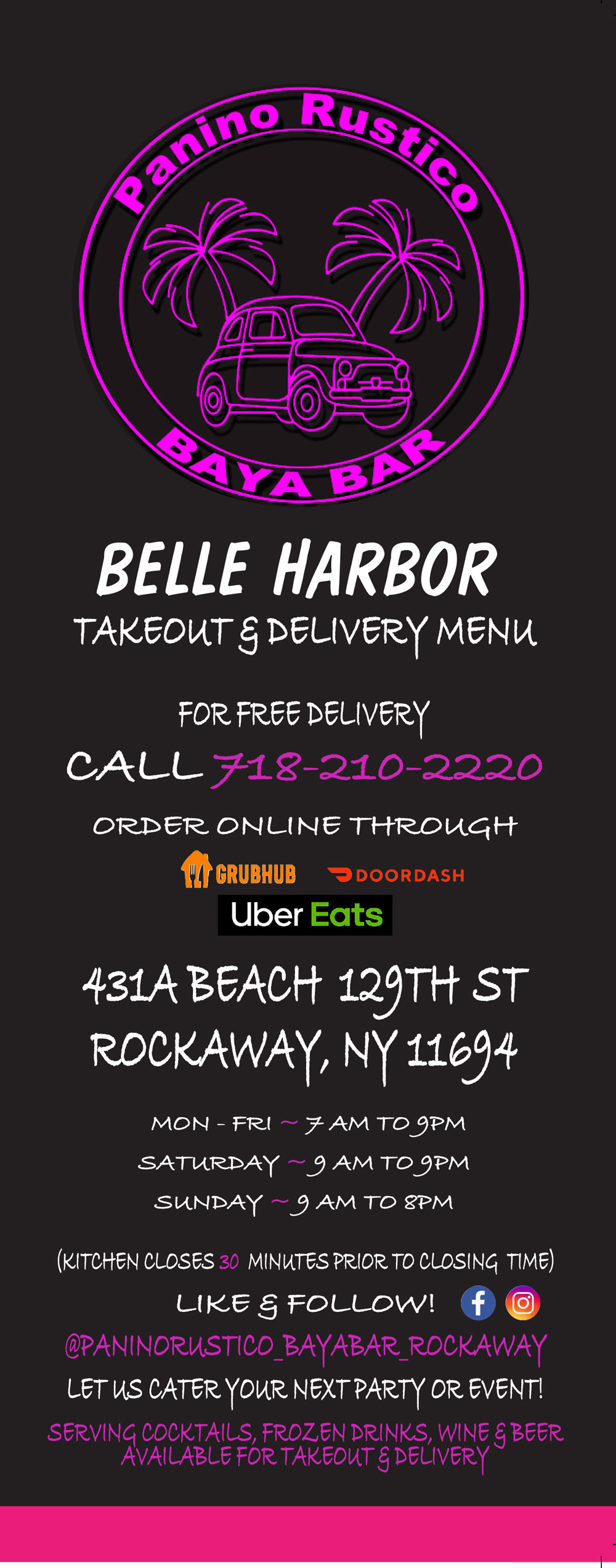 Rockaway Location Menu photos